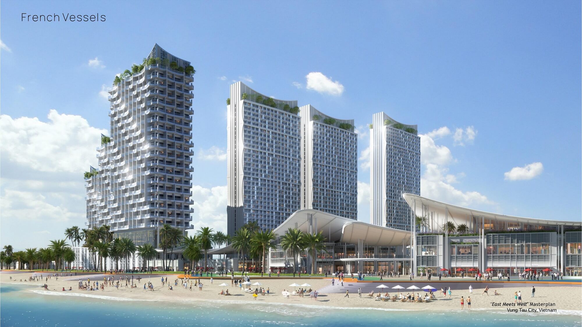 Blanca City – Tổ hợp đô thị nghỉ dưỡng kết hợp công viên nước quy mô lớn tại Vũng Tàu 2 căn hộ blanca